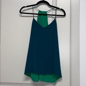 Express Reversible Forrest/Grass Green Tank